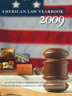 cover image of American Law Yearbook 2009